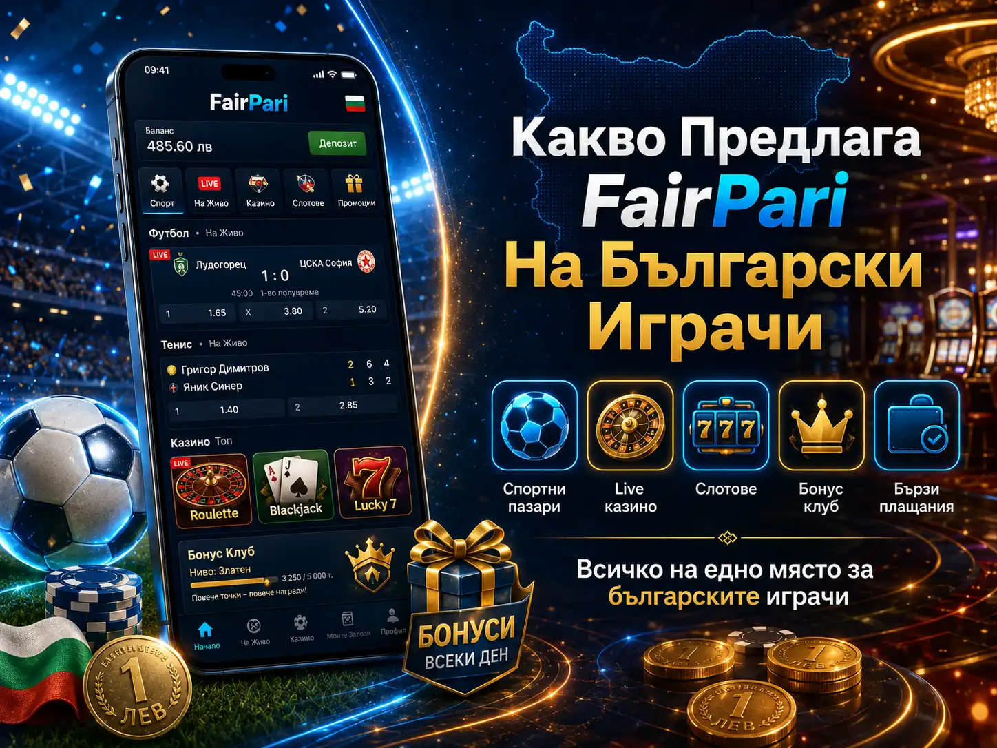 Какво Предлага FairPari На Български Играчи