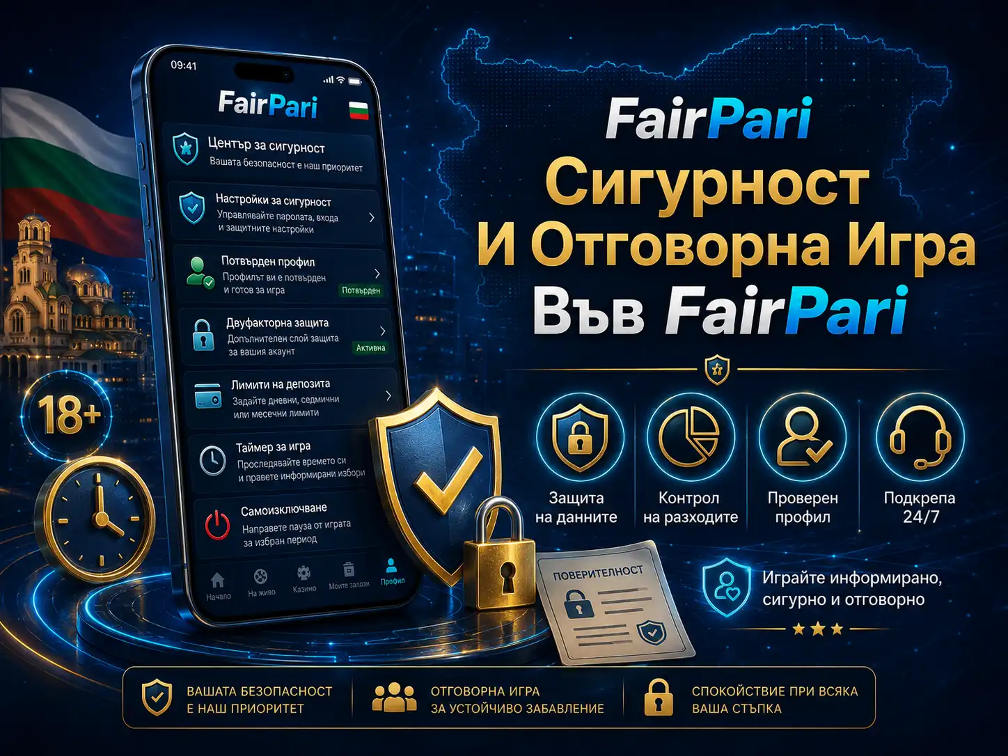 Сигурност И Отговорна Игра Във FairPari – Защита На Данни И Лимити